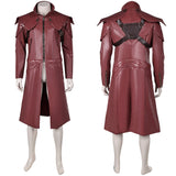 Devil May Cry 5 Dante Red Coat Cosplay Costume Outfits Halloween Carnival