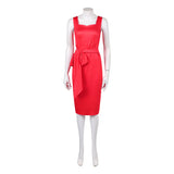 Disclosure Day Marry Red Dress Cosplay Costume Halloween Carnival Party Suit