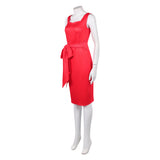 Disclosure Day Marry Red Dress Cosplay Costume Halloween Carnival Party Suit