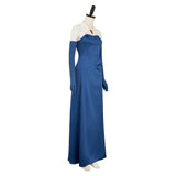 Dispatch Blazer Woman Blue Cosplay Costume Evening Gown Halloween Carnival Party Suit