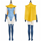 Dispatch Blazer Woman Blue Cosplay Costume Outfit Halloween Carnival Party Suit   
