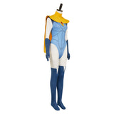 Dispatch Blazer Woman Blue Cosplay Costume Outfit Halloween Carnival Party Suit   