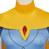 Dispatch Blazer Woman Blue Cosplay Costume Outfit Halloween Carnival Party Suit   