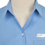 Dispatch Robert Man Blue Cosplay Costume Halloween Carnival Party Suit 