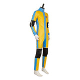 Dispatch Waterboy Man Yellow Cosplay Costume Halloween Carnival Party Suit
