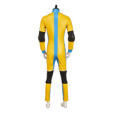 Dispatch Waterboy Man Yellow Cosplay Costume Halloween Carnival Party Suit
