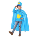 Dog Man Blue Outfit Kids Cosplay Costume Halloween Carnival Party Suit