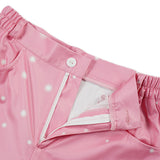 Dolly Parton Pink Fringe Set Cosplay Costume Halloween Carnival Party Suit