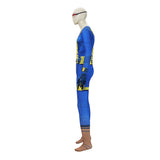 Doomsday Cyclops  Blue Jumpsuit Cosplay Costume Halloween Carnival Party Suit