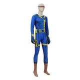 Doomsday Cyclops  Blue Jumpsuit Cosplay Costume Halloween Carnival Party Suit