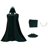 Doomsday Dr.Doom Green Cloak Cosplay Costume Halloween Carnival Party Suit
