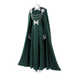 Doomsday Latverian Witch Women Green Outfit Cosplay Costume Halloween Carnival Party Suit