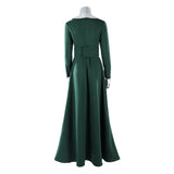 Doomsday Latverian Witch Women Green Outfit Cosplay Costume Halloween Carnival Party Suit