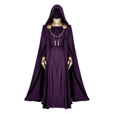 Doomsday Latverian Witch Women Purple Robe Cosplay Costume Halloween Carnival Party Suit