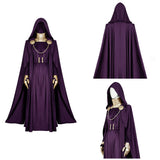 Doomsday Latverian Witch Women Purple Robe Cosplay Costume Halloween Carnival Party Suit