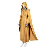 Doomsday Latverian Witch Women Yellow Robe Cosplay Costume Halloween Carnival Party Suit