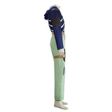 Doro he doro Caiman Blue Outfit Cosplay Costume Halloween Carnival Party Suit
