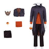 Dorohedoro En Black Orange Outfit Cosplay Costume Halloween Carnival Party Suit
