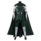 Dr.Doom Green Deluxe Set Cosplay Costume Halloween Carnival Party Suit
