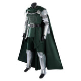 Dr.Doom Green Deluxe Set Cosplay Costume Halloween Carnival Party Suit