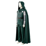 Dr.Doom Green Outfit Cosplay Costume Halloween Carnival Party Suit