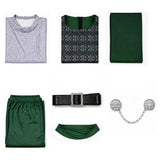 Dr.Doom Green Outfit Cosplay Costume Halloween Carnival Party Suit