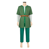 Dragon Quest Arusu Green Outfit Cosplay Costume Halloween Carnival Party Suit