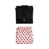 Dungeon Crawler Carl Carl Black Vest and Polka Dot Shorts Cosplay Costume Halloween Carnival Party Suit
