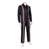 Dust Bunny Mads Mikkelsen Black Outfit Cosplay Costume Halloween Carnival Party Suit 