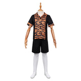 Dust Bunny Sophie Sloan Black Yellow Kids Cosplay Costume Halloween Carnival Party Suit