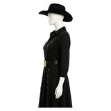 Dutton Ranch Beulah Women Black Outfit Cosplay Costume Halloween Carnival Party Suit