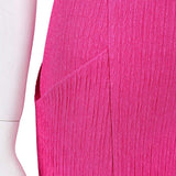 Elle Woods Women Pink Dress Cosplay Costume Halloween Carnival Party Suit