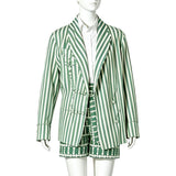 Emily in Paris Emily Cooper Women Green Outfit Cosplay Costume Halloween Carnival Party Suit