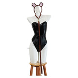 Euphoria Cassie Black Outfit Cosplay Costume Halloween Carnival Party Suit