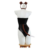 Euphoria Cassie Black Outfit Cosplay Costume Halloween Carnival Party Suit
