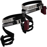 Valorant Fade Cosplay Black Belt For Unisex Adult Halloween Carnival Suit