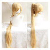 Fairy Tail Heartfilia Lucy Anime Character Cosplay Gold Wig Heat Resistant Synthetic Hair Cosplay Carnival Halloween Props