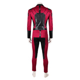 Fallout 2024 TV  Knight Titus Maximus Red Suit Cosplay Costume Outfits Halloween Carnival Suit