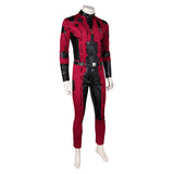 Fallout 2024 TV  Knight Titus Maximus Red Suit Cosplay Costume Outfits Halloween Carnival Suit