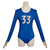 Fallout 2024 TV Lucy Blue Gymnastics Leotard Cosplay Costume Outfits Halloween Carnival Suit