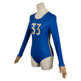 Fallout 2024 TV Lucy Blue Gymnastics Leotard Cosplay Costume Outfits Halloween Carnival Suit