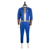 Fallout 2024 TV Vault 111 Vault Dweller Unisex Blue Jumpsuit Cosplay Costume Outfits Halloween Carnival Suit