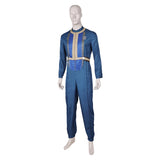 Fallout 2024 TV Vault 33 Vault Dweller Blue Jumpsuit Cosplay Costume Outfits Halloween Carnival Suit