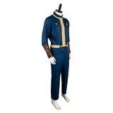 Fallout 2024 TV Vault 4 Vault Dweller Unisex Blue Jumpsuit Cosplay Costume Outfits Halloween Carnival Suit