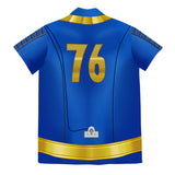 Fallout 2024 TV Vault Dweller Vault 76 Lucy Printed Blue T-shirt Women Cosplay Costume Outfits
