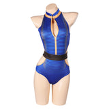 Fallout 204 TV Lucy Original Sexy One Piece Blue Swimsuits Swimwear Cosplay Costume Outfits Halloween Carnival Suit