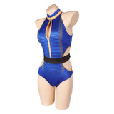 Fallout 204 TV Lucy Original Sexy One Piece Blue Swimsuits Swimwear Cosplay Costume Outfits Halloween Carnival Suit