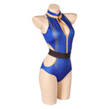 Fallout 204 TV Lucy Original Sexy One Piece Blue Swimsuits Swimwear Cosplay Costume Outfits Halloween Carnival Suit