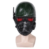 Fallout Soldier Cosplay Black Latex Masks Helmet Masquerade Halloween Party Costume Props