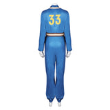 Fallout TV Lucy Blue Jumpsuit Cosplay Costume Outfits Halloween Carnival Suit